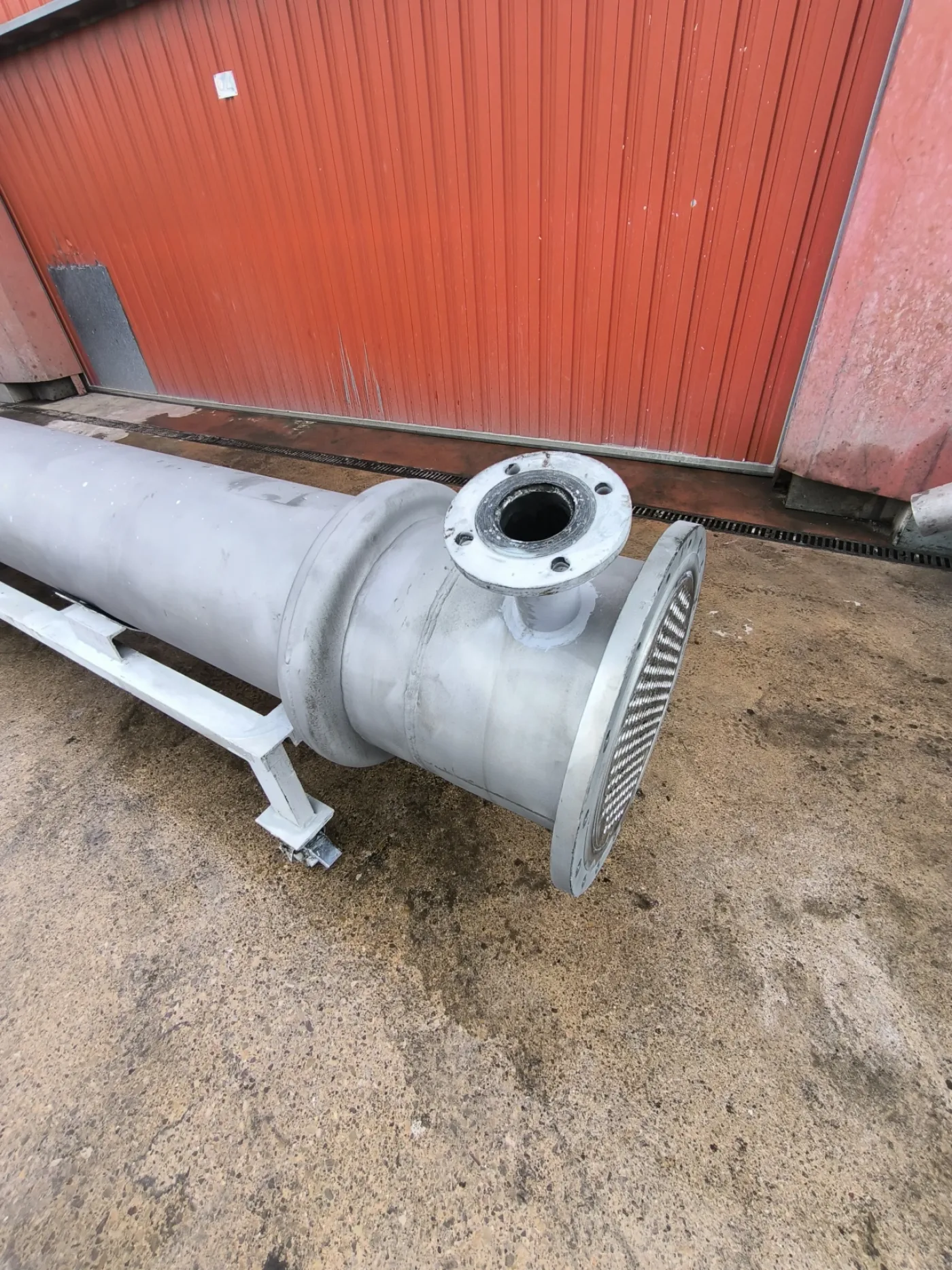 VERTICAL TUBULAR HEAT EXCHANGER TALLERES MAC STAINLESS STEEL 316L 48.5 m2 - 6