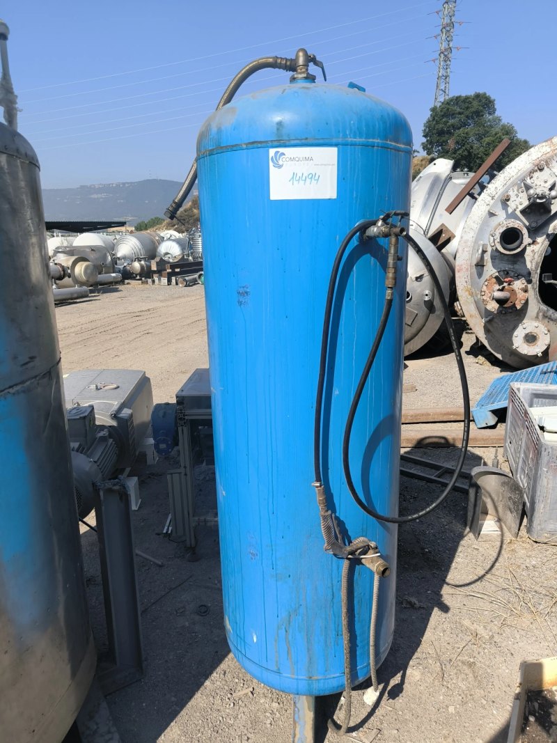 USED CO.INOX 500-LITRE AIR RECEIVER TANK