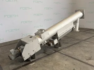 inclined screw + dosing screw - Vertical screw conveyor