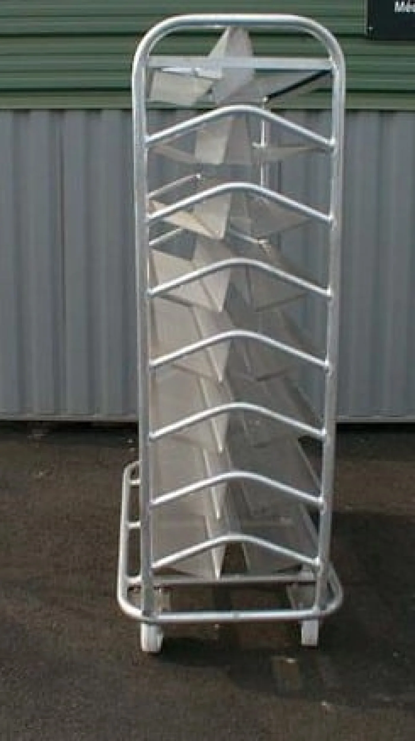Blast freezing trolley, aluminium, NEW - 2