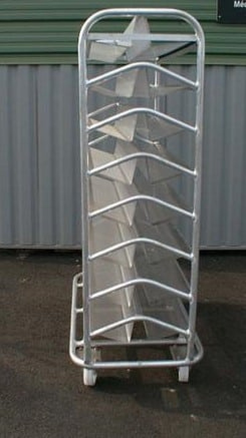 Blast freezing trolley, aluminium, NEW