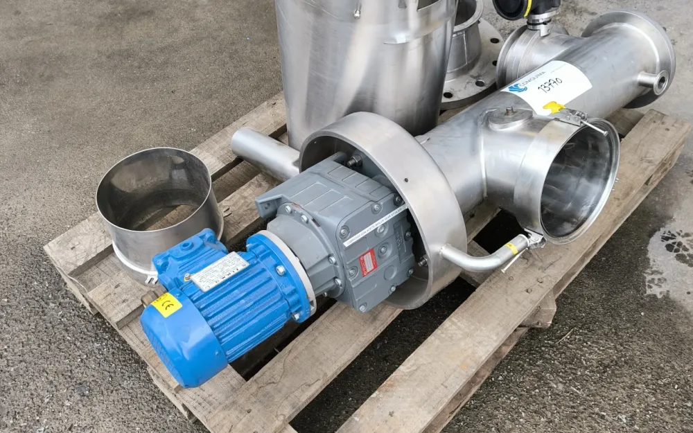 STAINLESS STEEL AUGER 0,37 kW