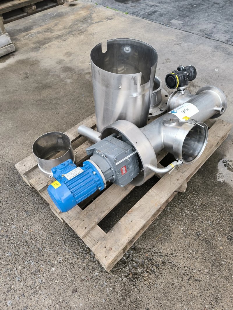 STAINLESS STEEL AUGER 0,37 kW