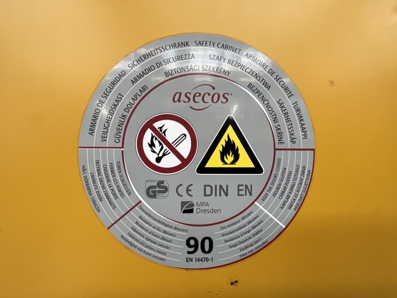 2012 Asecos Asecos 90 Minute Flammable Storage Cabinet