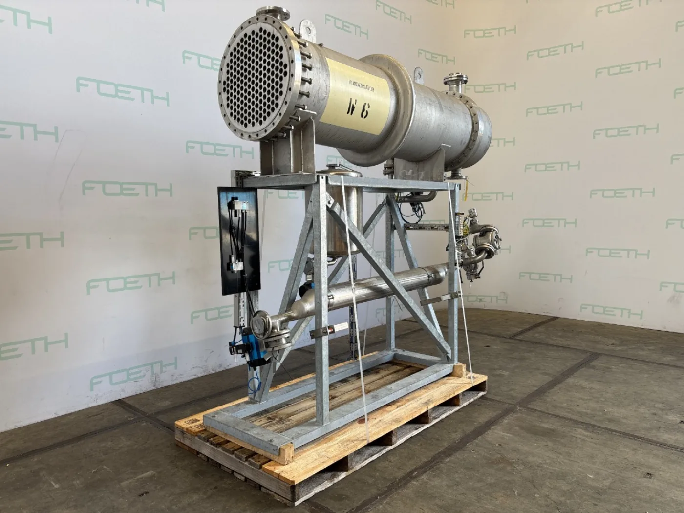 Igefa Weinbrenner 061U-600-600 - Shell and tube heat exchanger - 8