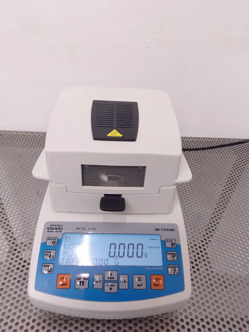 ANALIZZATORE DI UMIDITÀ – RADWAG – MOD.MA 110.R WH