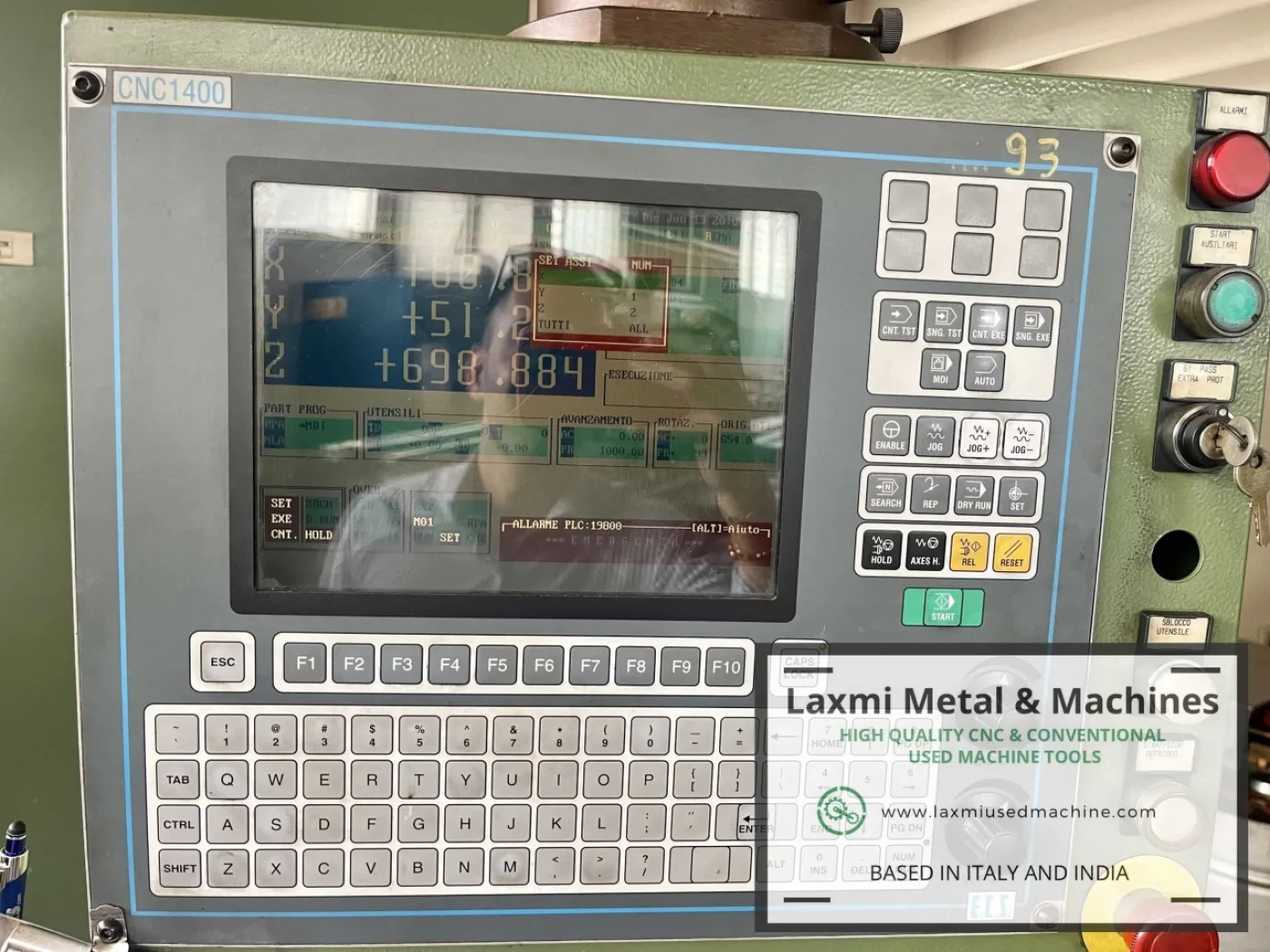 CNC RACK CUTTING MILLING, REMA (Italy) - FU 710 [Y° 1998] - Laxmi Metal & Machines, Rohtak - 4