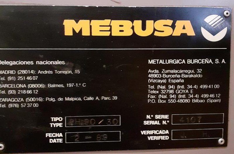 Quinadeira Mebusa PH 90/30