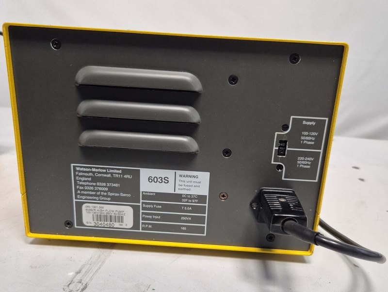 Watson Marlow Laborpumpe 603S/R High Flow Pump