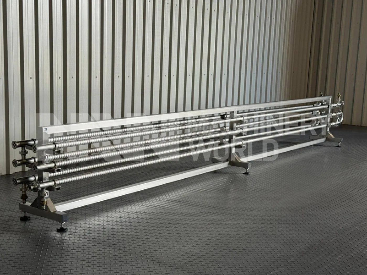 MBS MLW Multitube Corrugated Shell-in-Tube Tubular Heat Exchanger (Year 2018) - 1
