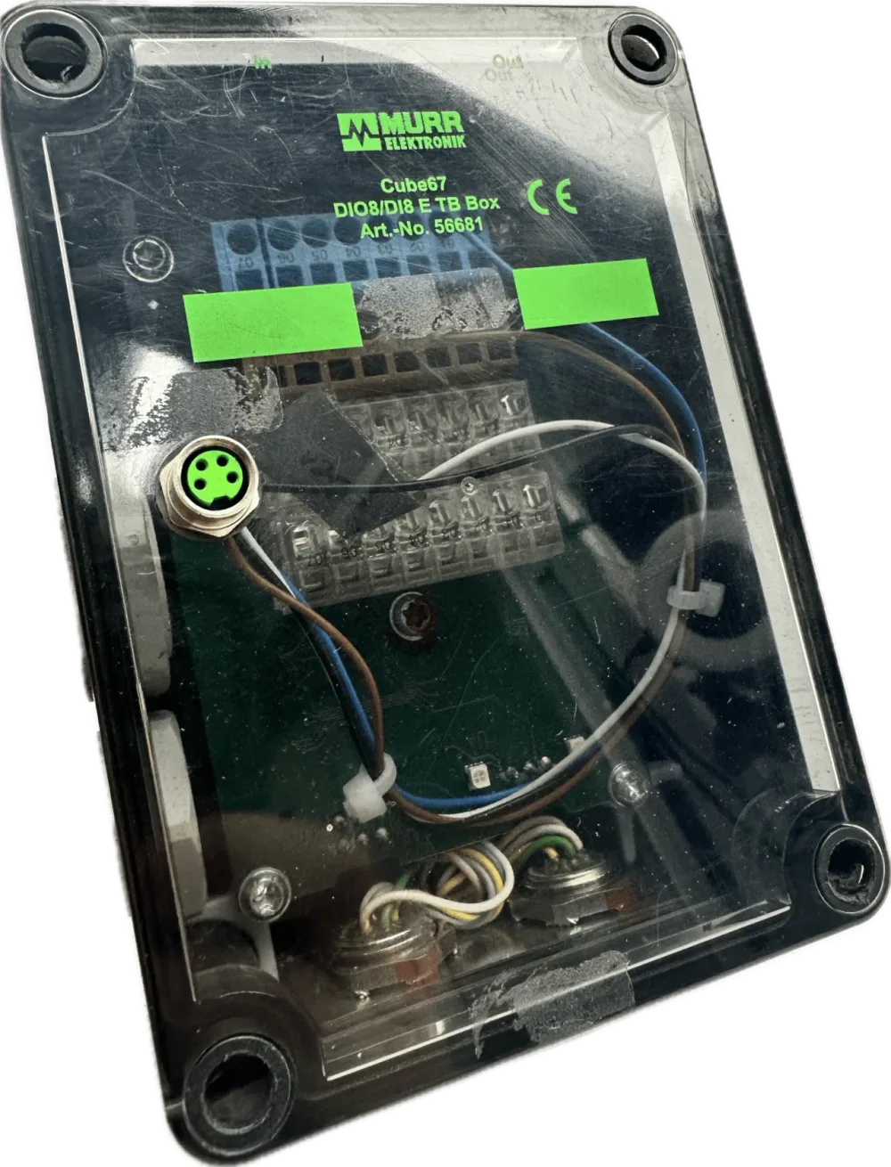 Murr Electronic Cube67 E/A Klemmen-Erweiterungsmodul DIO/ DI8 E TB Box