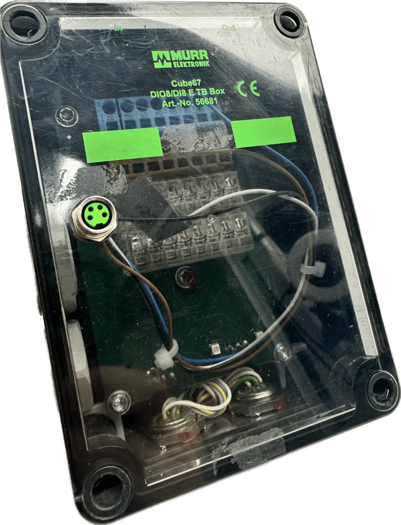 Murr Electronic Cube67 E/A Klemmen-Erweiterungsmodul DIO/ DI8 E TB Box - 1