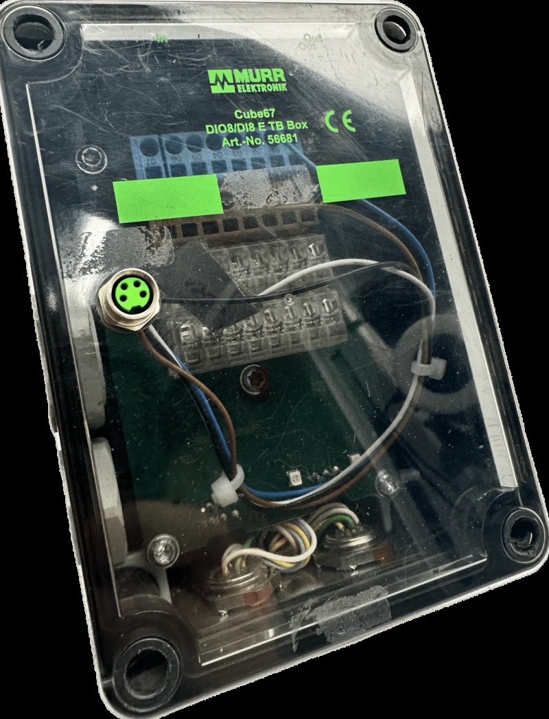 Murr Electronic Cube67 E/A Klemmen-Erweiterungsmodul DIO/ DI8 E TB Box