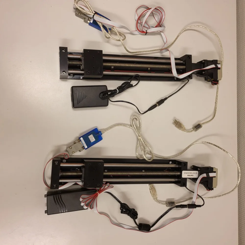 2297-Used Newmark eTrack low cost linear stage