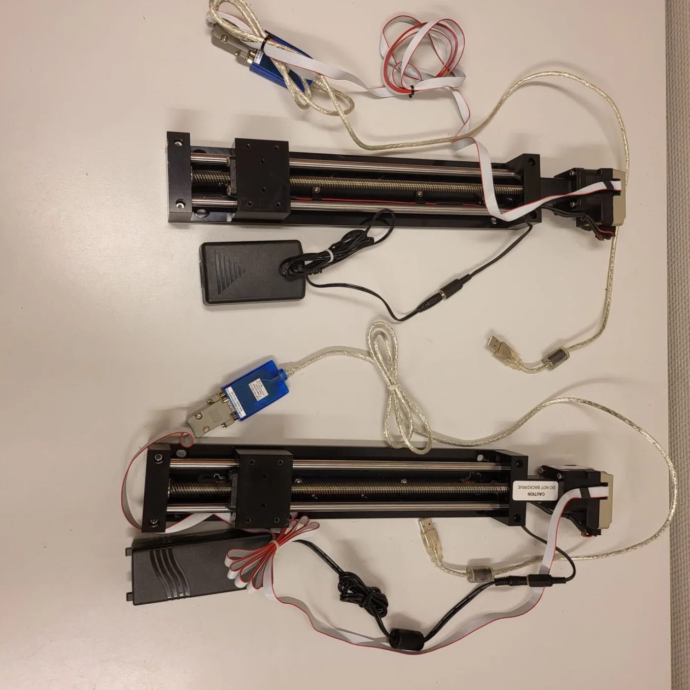2297-Used Newmark eTrack low cost linear stage - 1