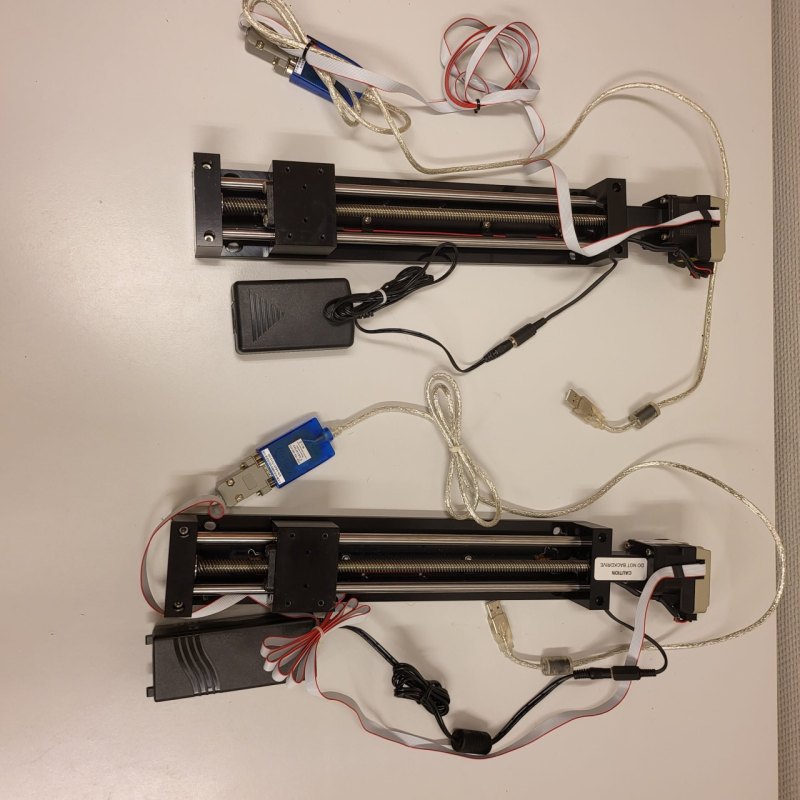 2297-Used Newmark eTrack low cost linear stage