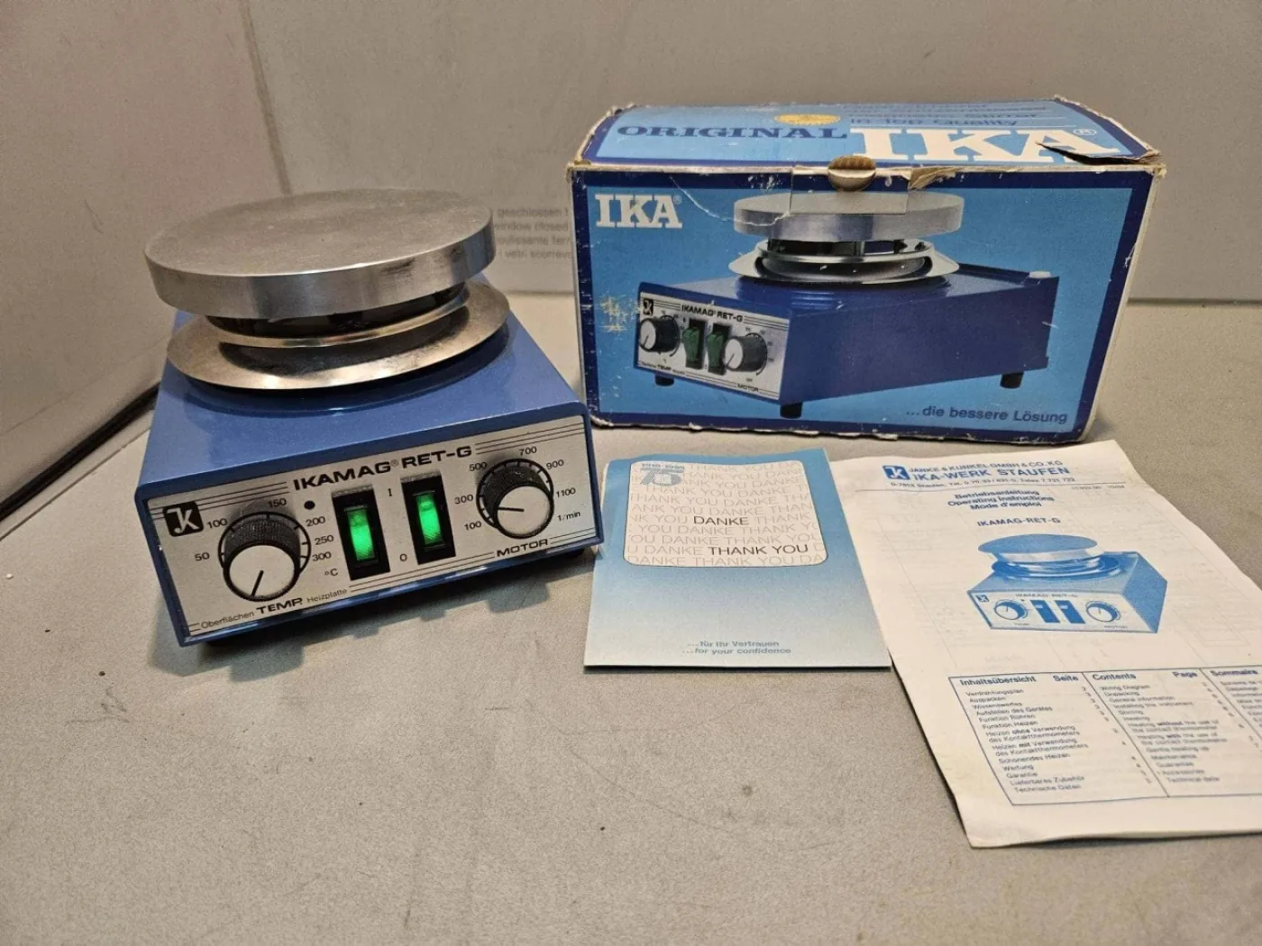 IKA RET-G Verwarmingsplaat met Magneetroerder - 1