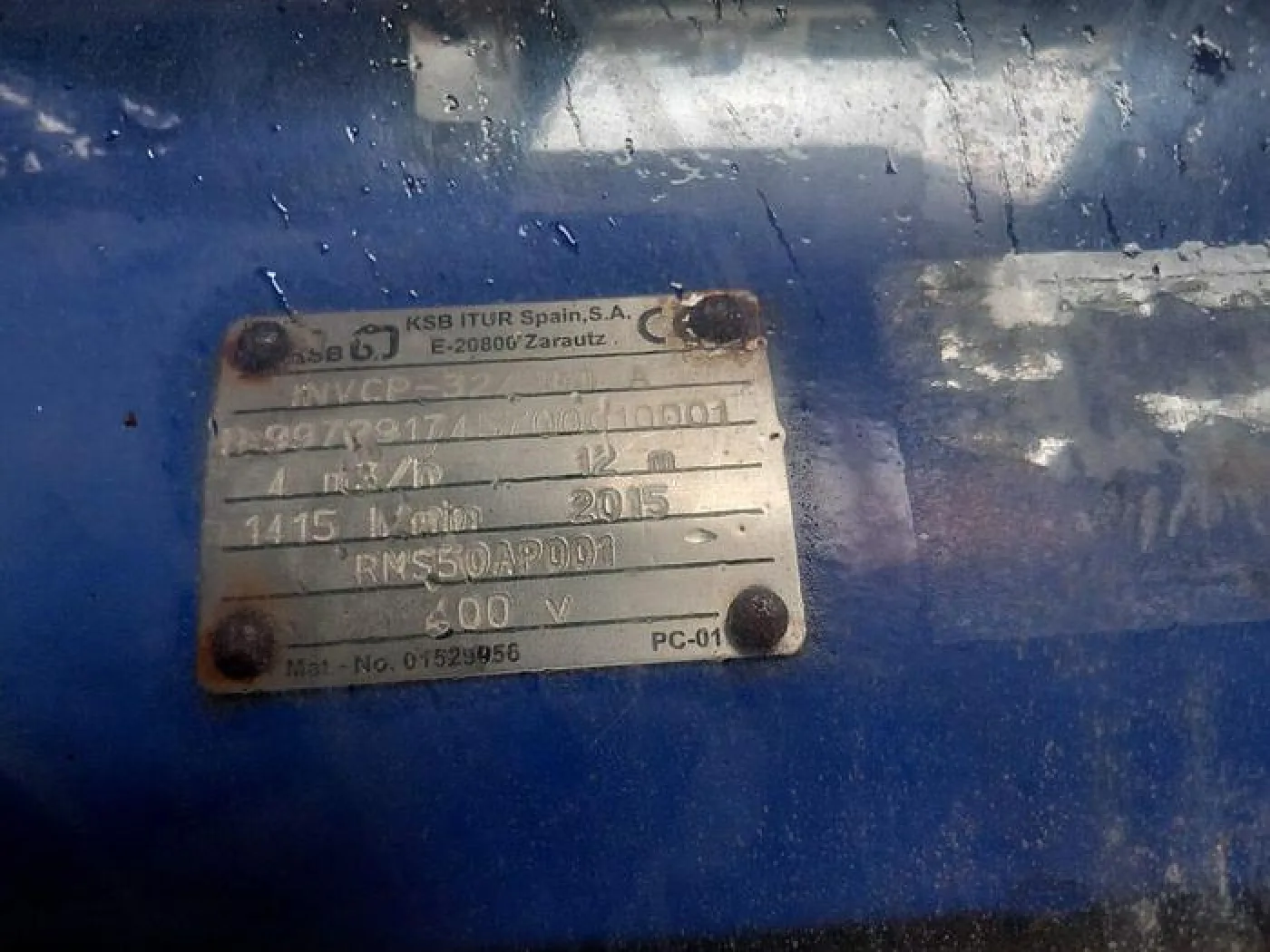 Bomba KSB 1,1 kW - 1