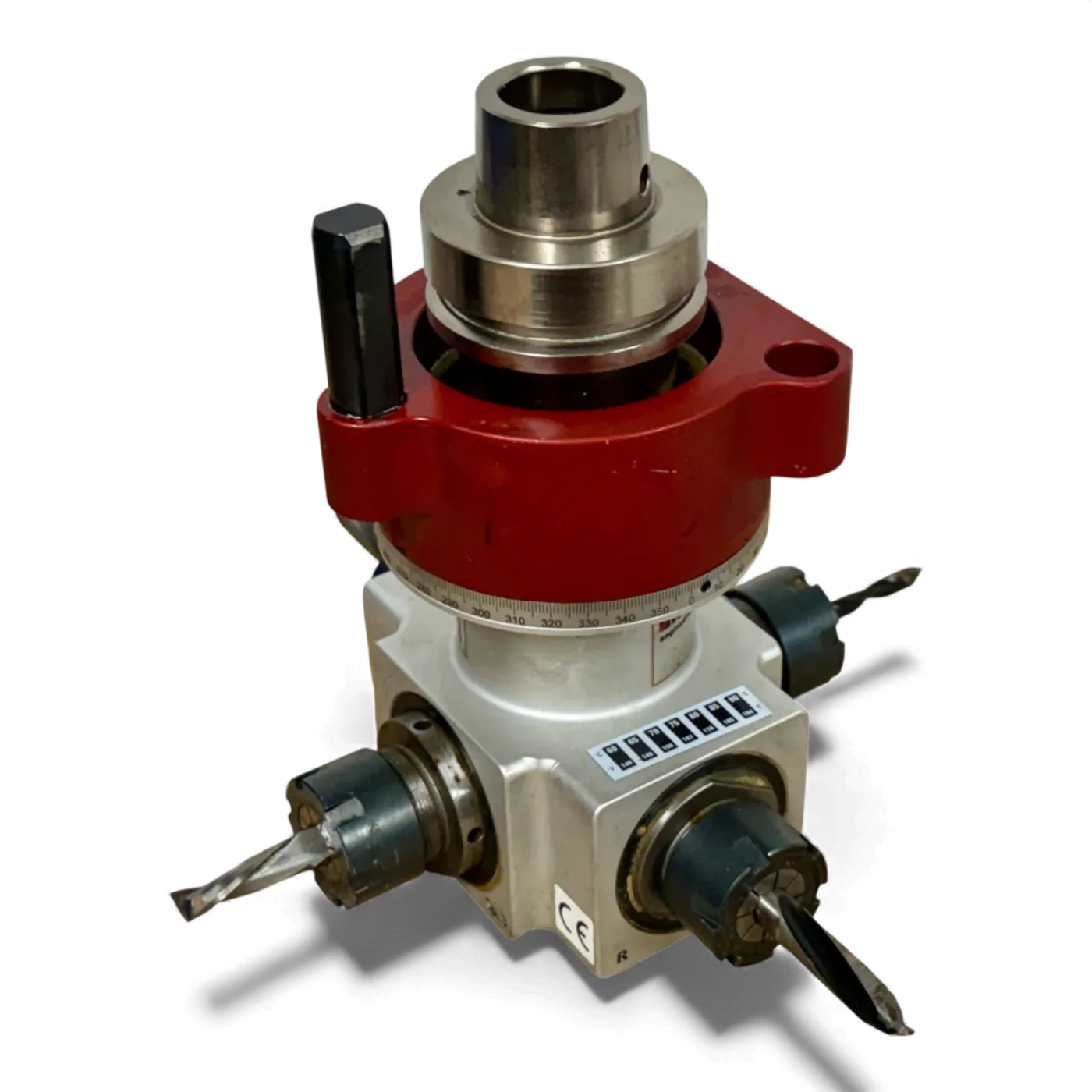 IMA ATEMAG CNC HBE Adapteraggregat Bohr und Fräsaggregat 4 Werkzeugausgänge Art Nr 147009FSQUIM5N HBE - 2