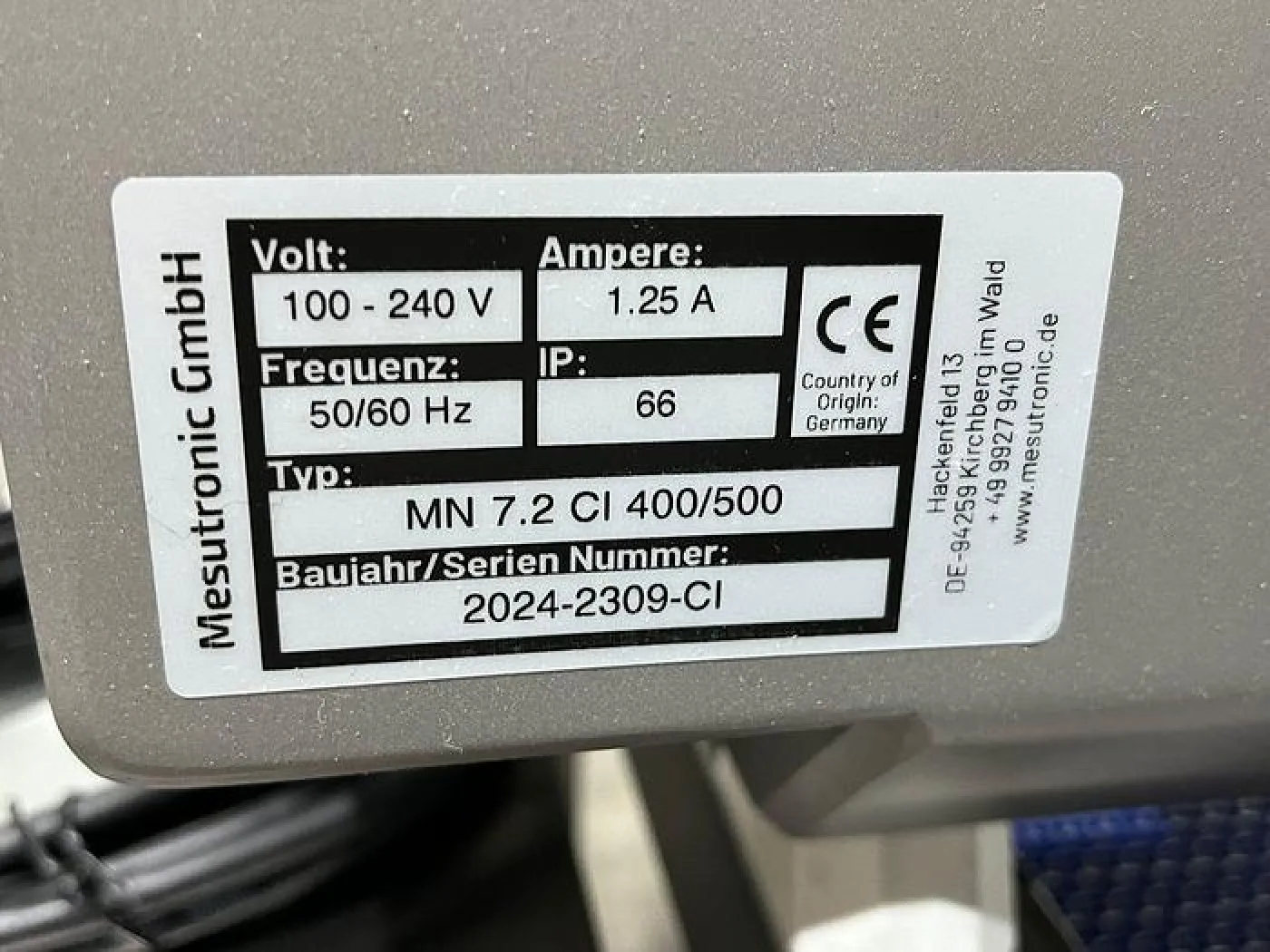 Mesutronic Metaaldetector, MN 7.2 CI 400/500 - 5