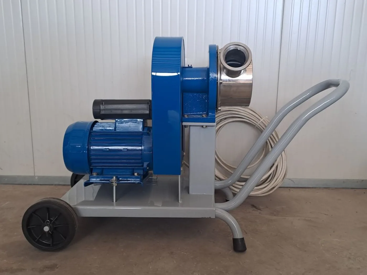 BCM MODEL ELECTRIC PUMP WITH FOOD-GRADE NEOPRENE IMPELLER, SECOND HAND MACHINE - 8
