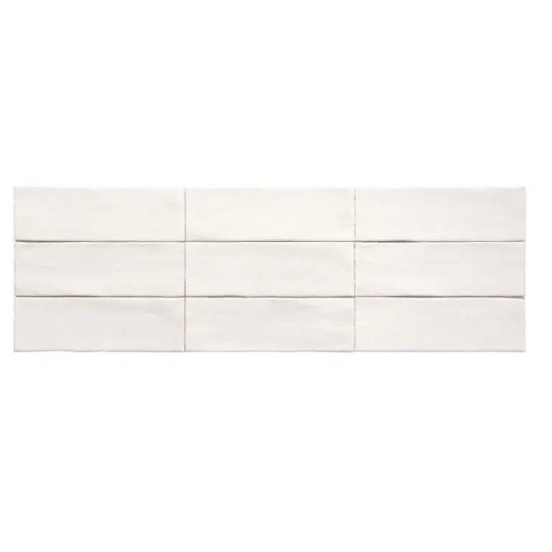 Sero Blanco 10MM Blanco decor tegel glanzend 23x7.5 cm