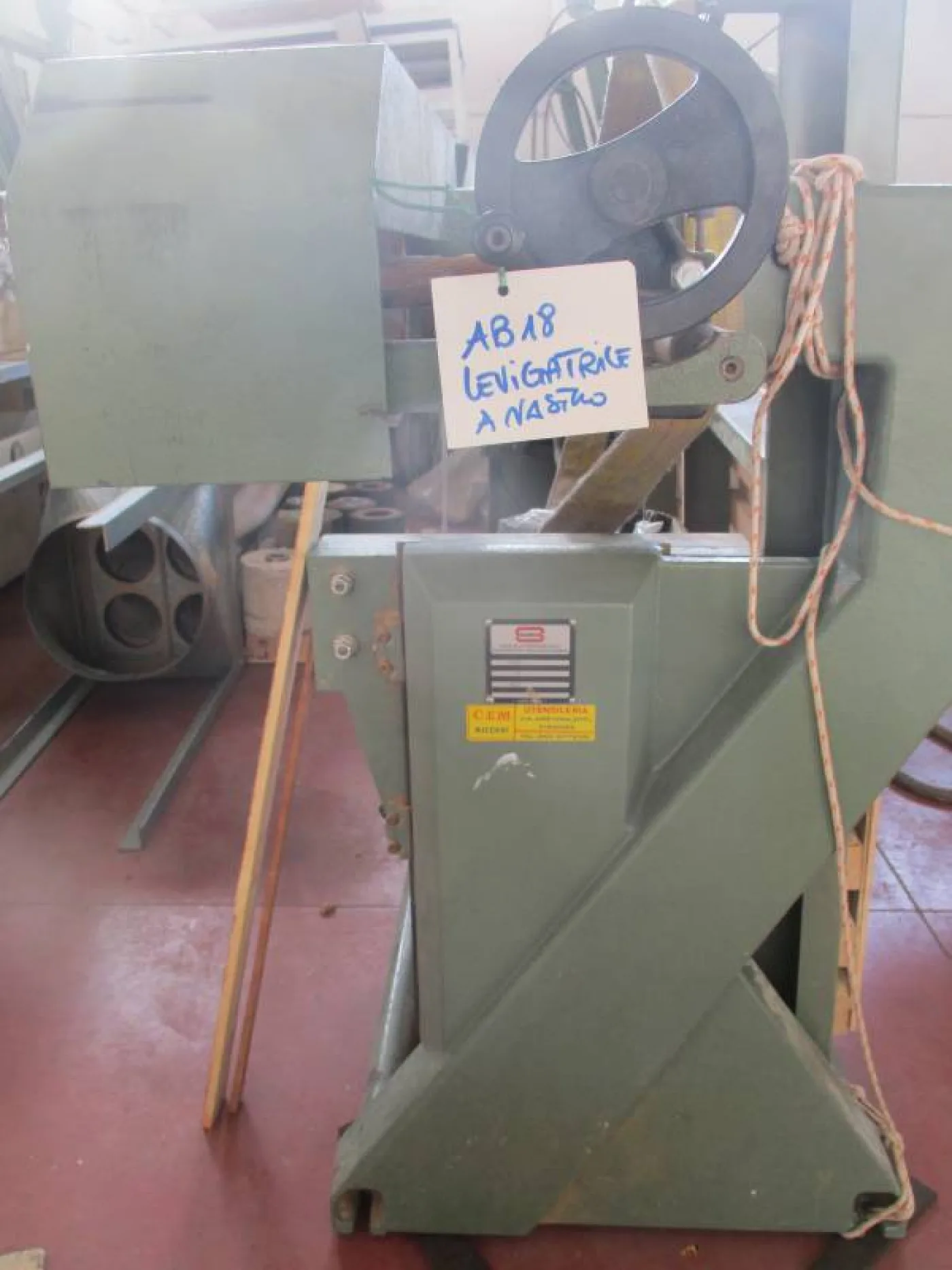 LEVIGATRICE A NASTRO SAMCO MOD. LLT - 6