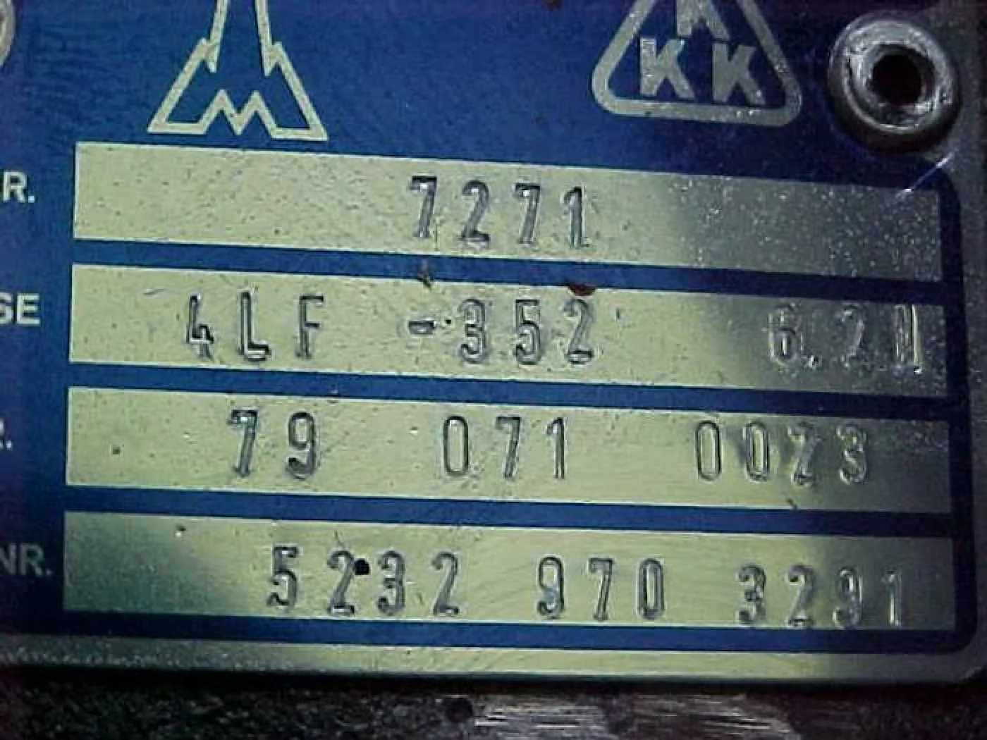KKK 4LF-352/6.2W - 5