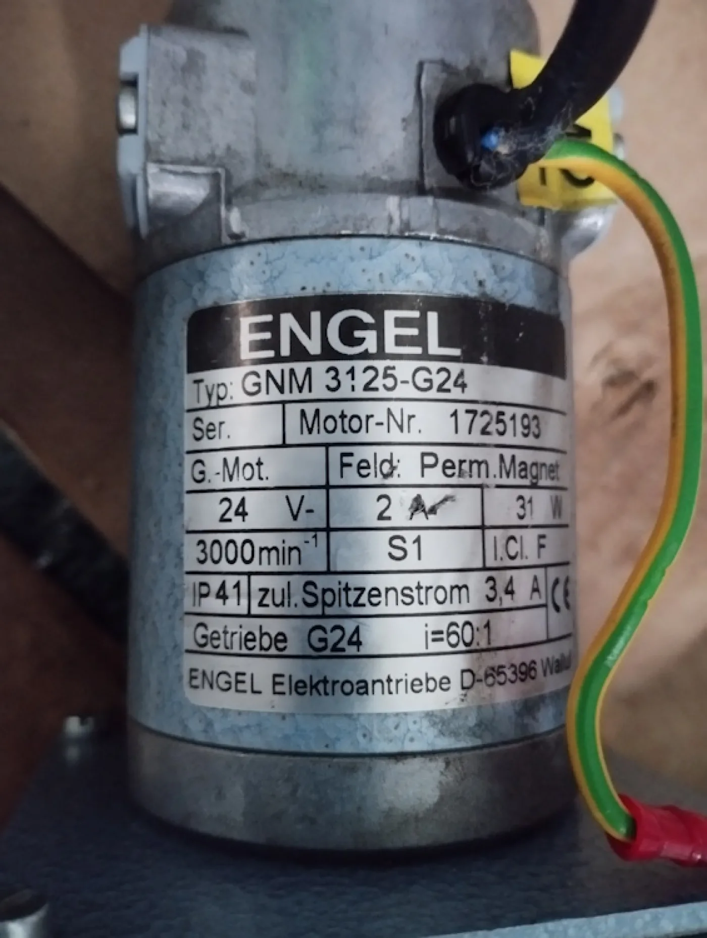 Engel Getriebemotor GNM 3125-G24 - 4