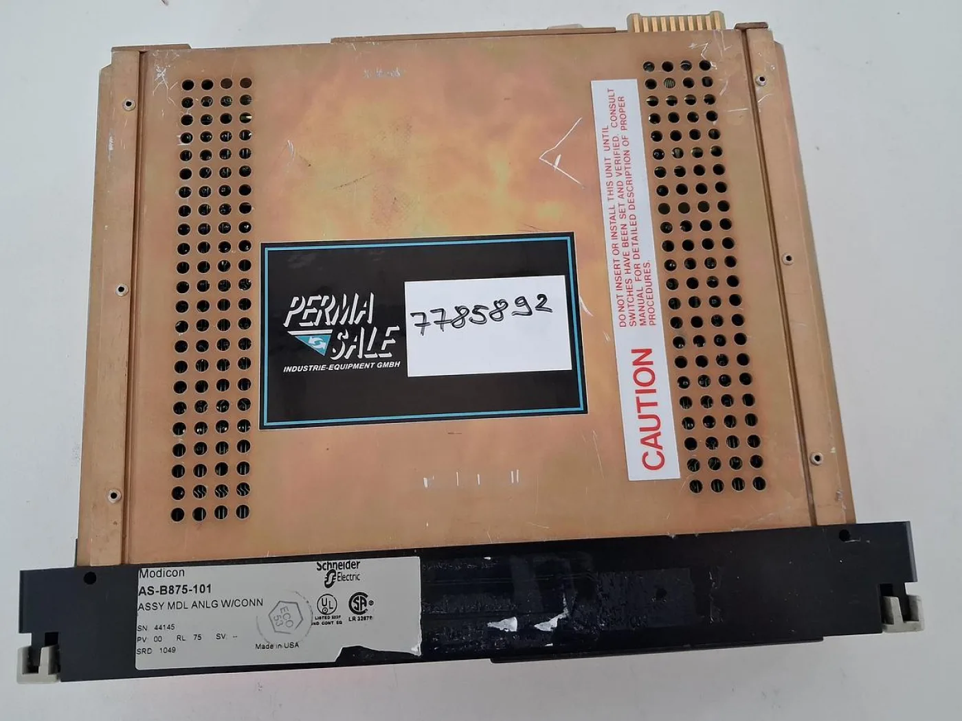Modicon AS-B875-101 Analog Input Module - 3