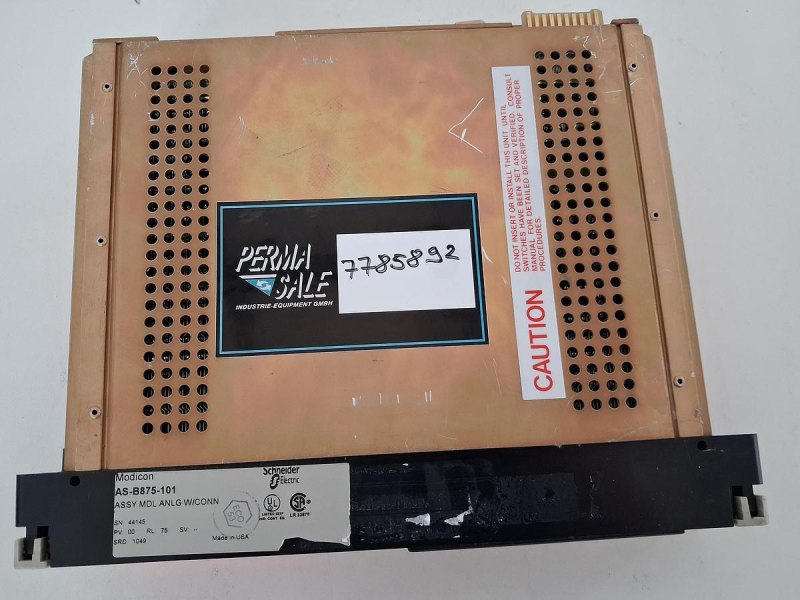 Modicon AS-B875-101 Analog Input Module