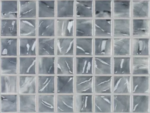Famoa 10MM Grey decor tegel 3.8x3.8 cm