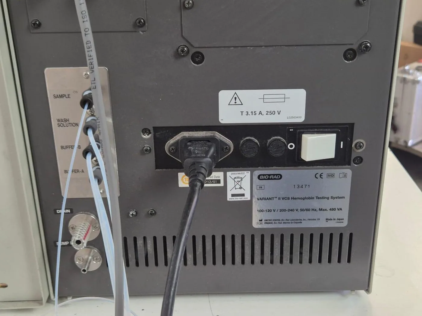 Biorad Variant 11 Hemoglobin testing system - 7