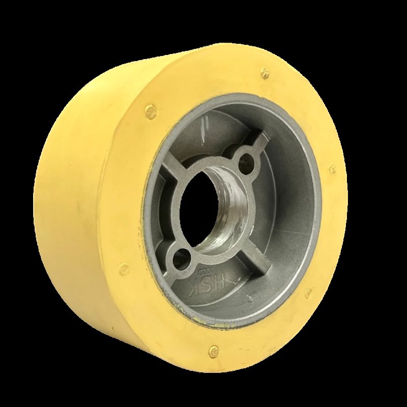 Vorschubrolle 120x60 mm – HighGrip Ausführung - Alukern – Ø35 mm – TK 8,5x48 Haffner