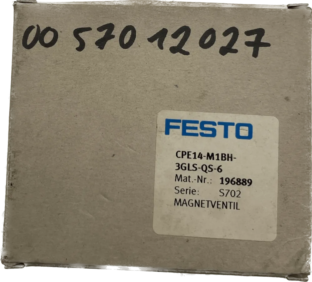 Festo Magnetventil CPE14-M1BH-3GLS-QS-6