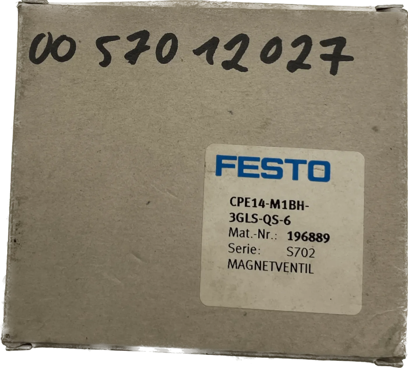 Festo Magnetventil CPE14-M1BH-3GLS-QS-6 - 1