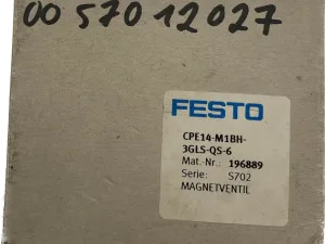 Festo Magnetventil CPE14-M1BH-3GLS-QS-6