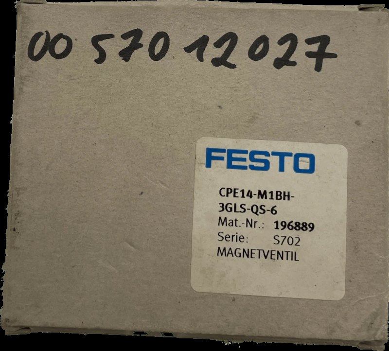 Festo Magnetventil CPE14-M1BH-3GLS-QS-6