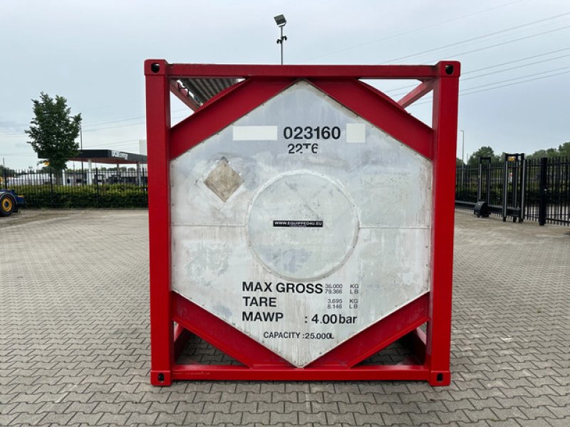 20FT ISO / 25.000L / 1-COMPARTMENT / T11 / 22T6