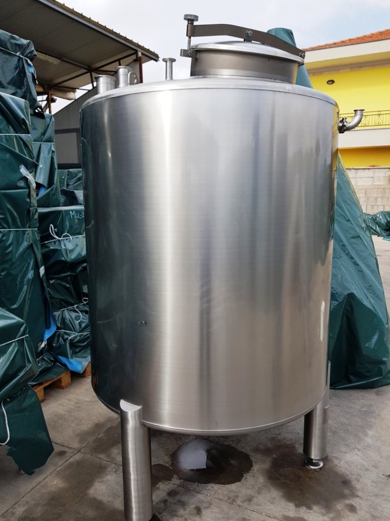 SERBATOIO IN ACCIAIO INOX – STAI – MOD. 1590 L