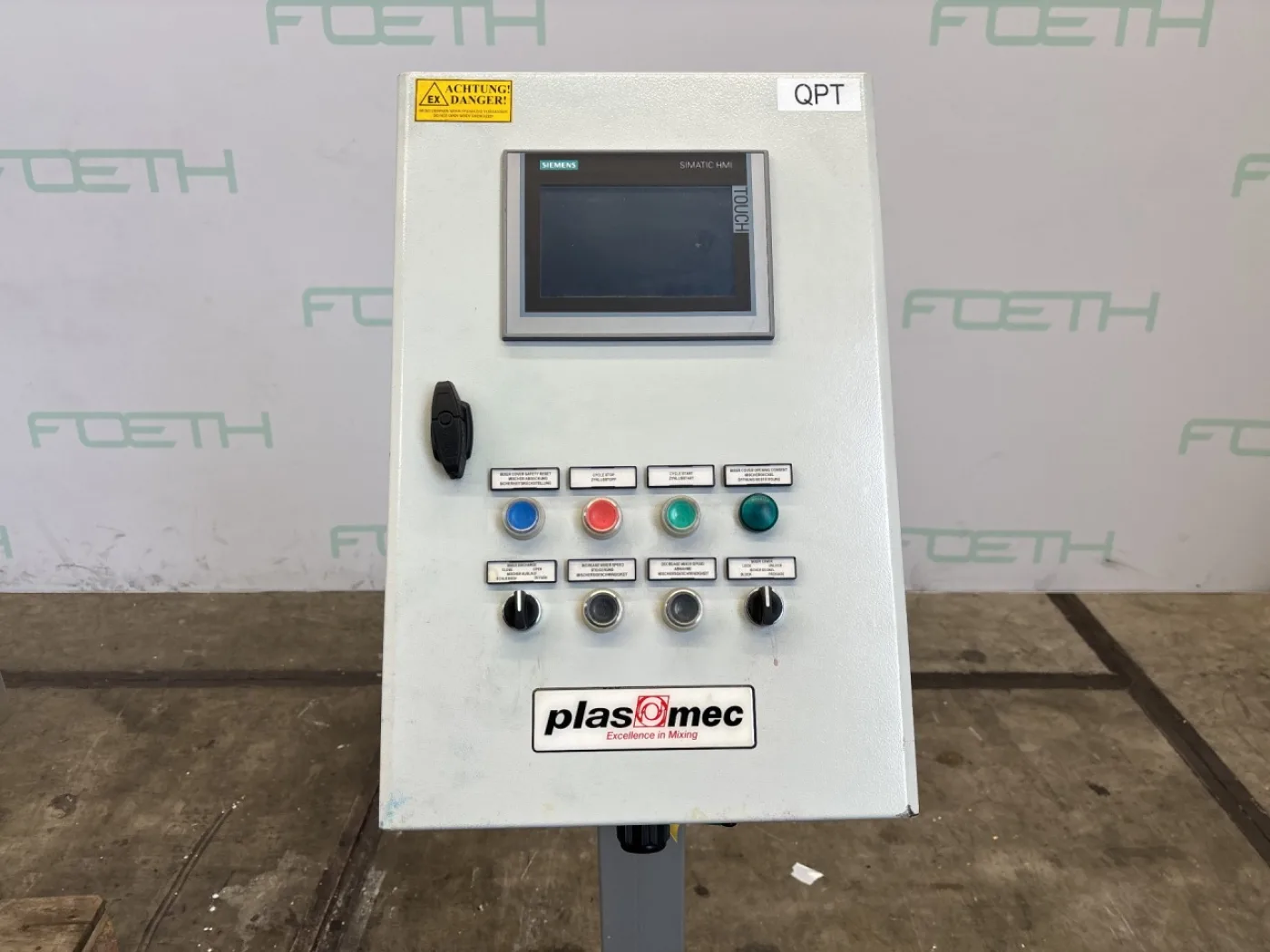 Plasmec DPM-13 - Hot mixer - 8