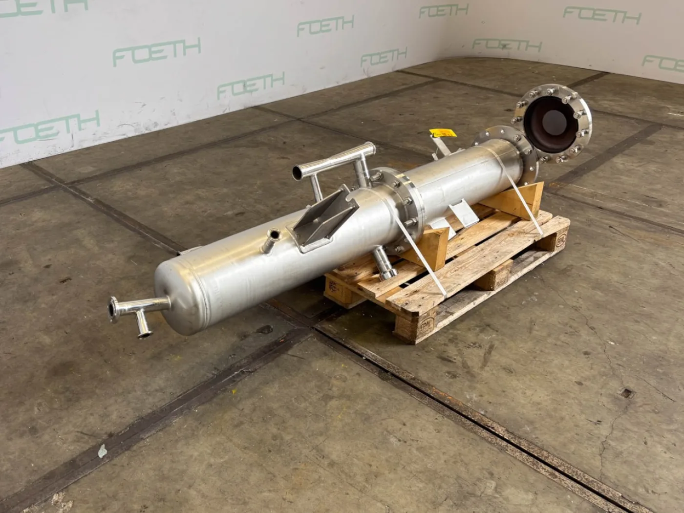 Pharmatec GmbH Natural circulation evaporator (5m²) - Shell and tube heat exchanger - 5