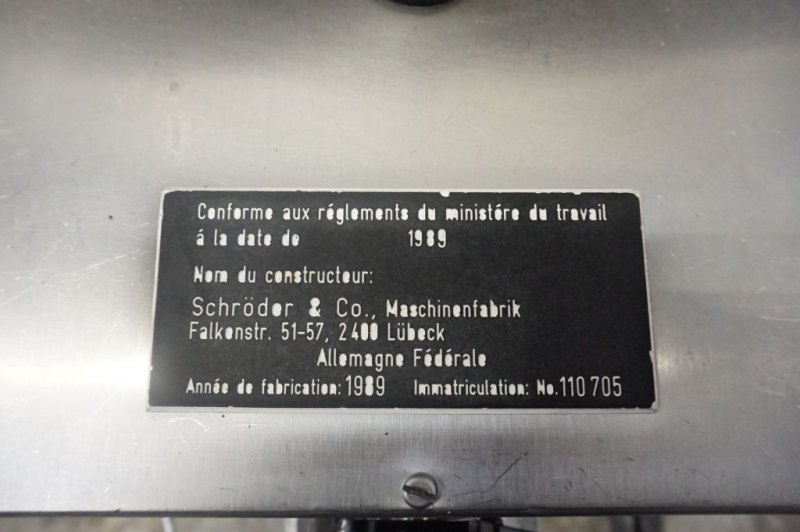 Schröder - Scraped surface heat exchanger