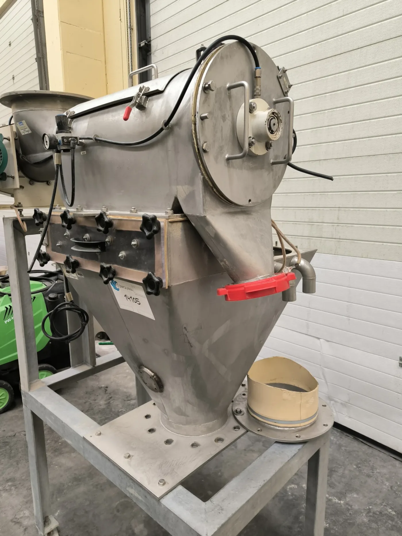 CENTRIFUGAL SIEVE STAINLESS STEEL GUERIN TR102 - 3