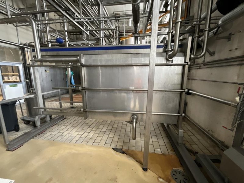 2011 Alfa Laval Alfa Laval Tetra Pak C10-KSM 993 Litre Stainless Steel Plate and Frame Heat Exchanger w Flow Meter