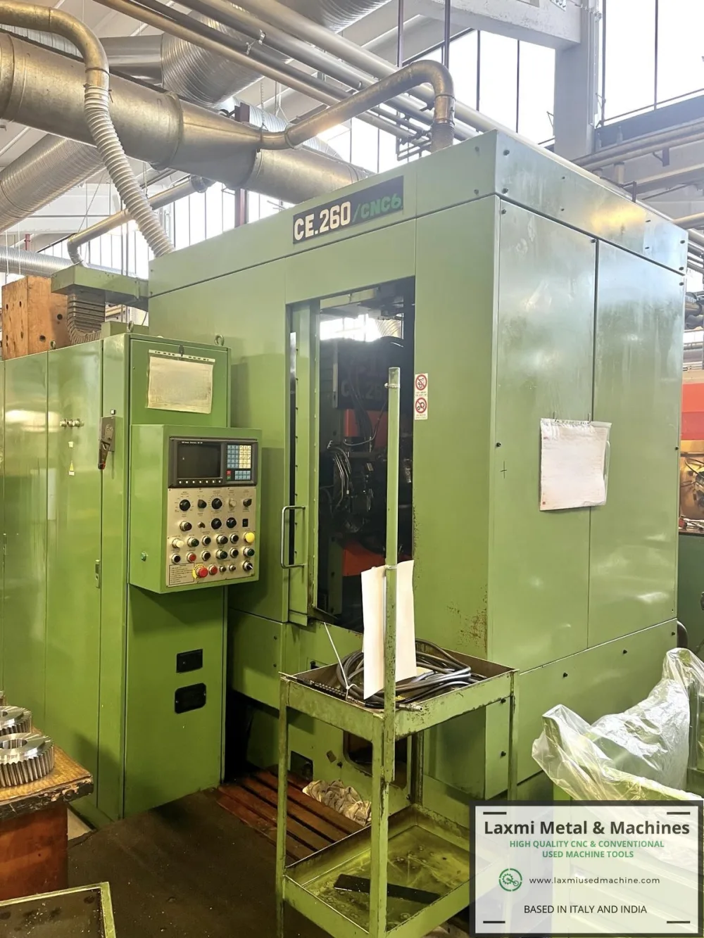 6 AXIS CNC GEAR HOBBING, CIMA - CE 260 - Laxmi Metal & Machines, Rohtak