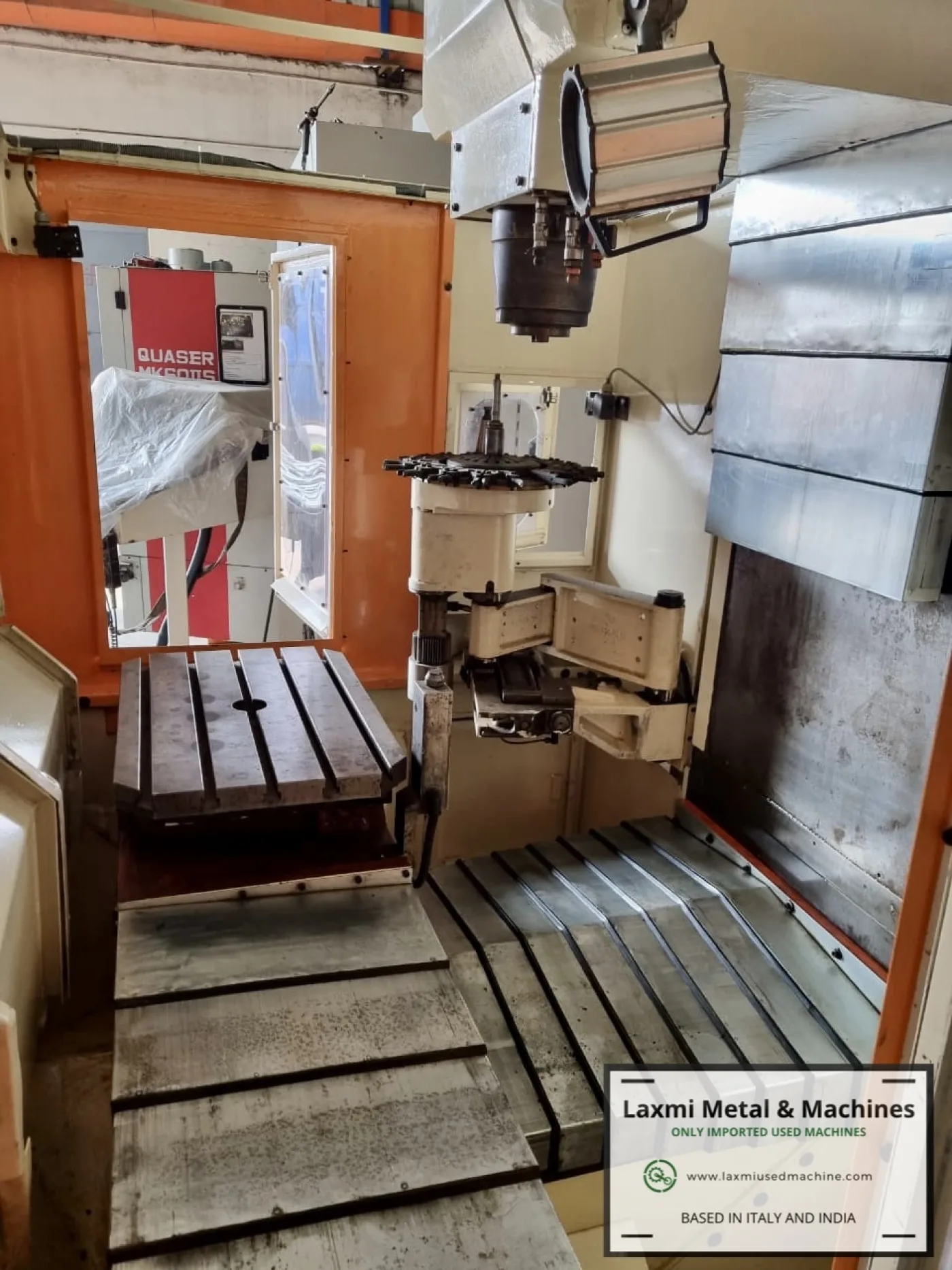 DOUBLE PALLET VMC, SIGMA (Italy) - MISSION 1P - Laxmi Metal & Machines, Rohtak - 7