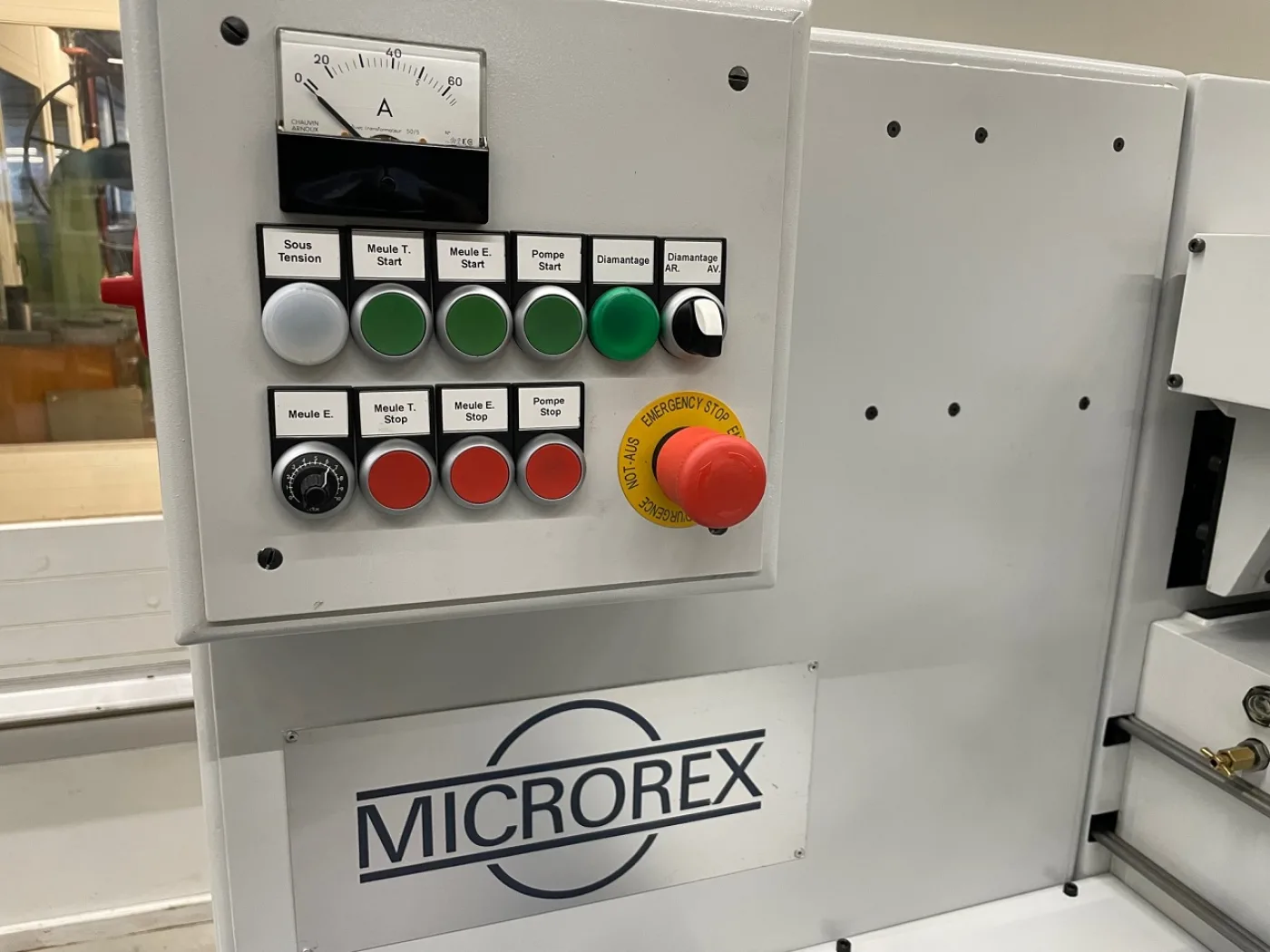 RECTIFIEUSE CENTERLESS “MICROREX” TYPE 2H révisée, en plongée avec éjecteur - 7