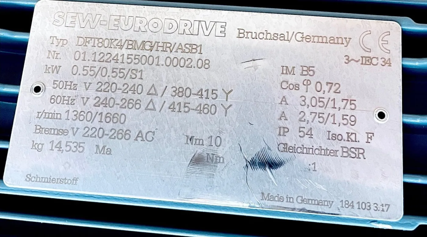 SEW-EURODRIVE DFT80K4/BMG/HR/ASB1 Elektromotorische Lineareinheit - 6