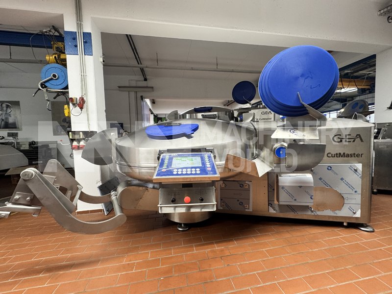 GEA CutMaster 500V Bowl Cutter Chopper with Vacuum & LN2 Injection (Fully Rebuilt – 2026)